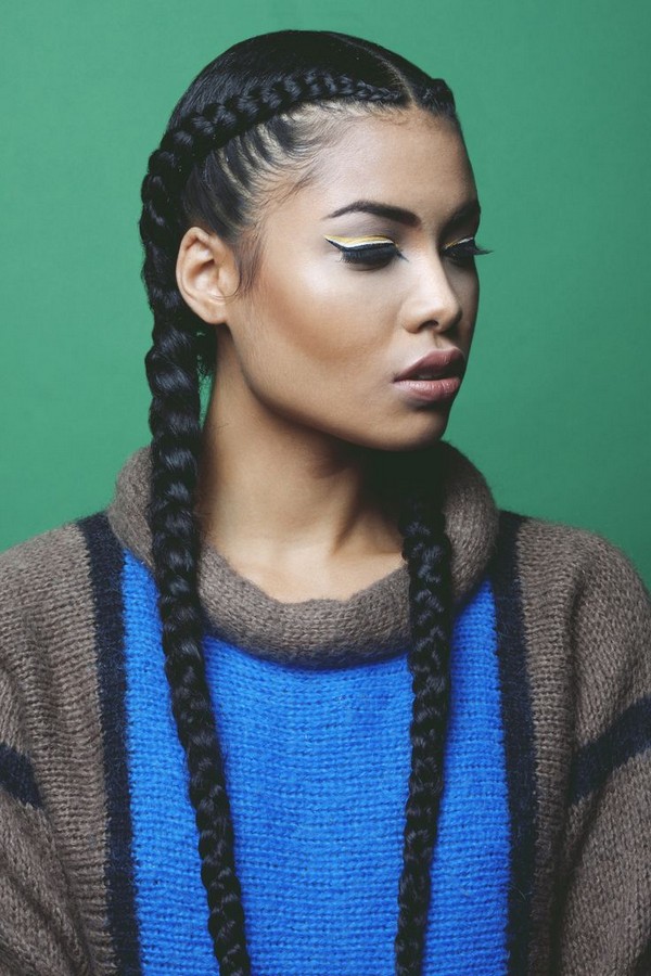 two braid hairstyles